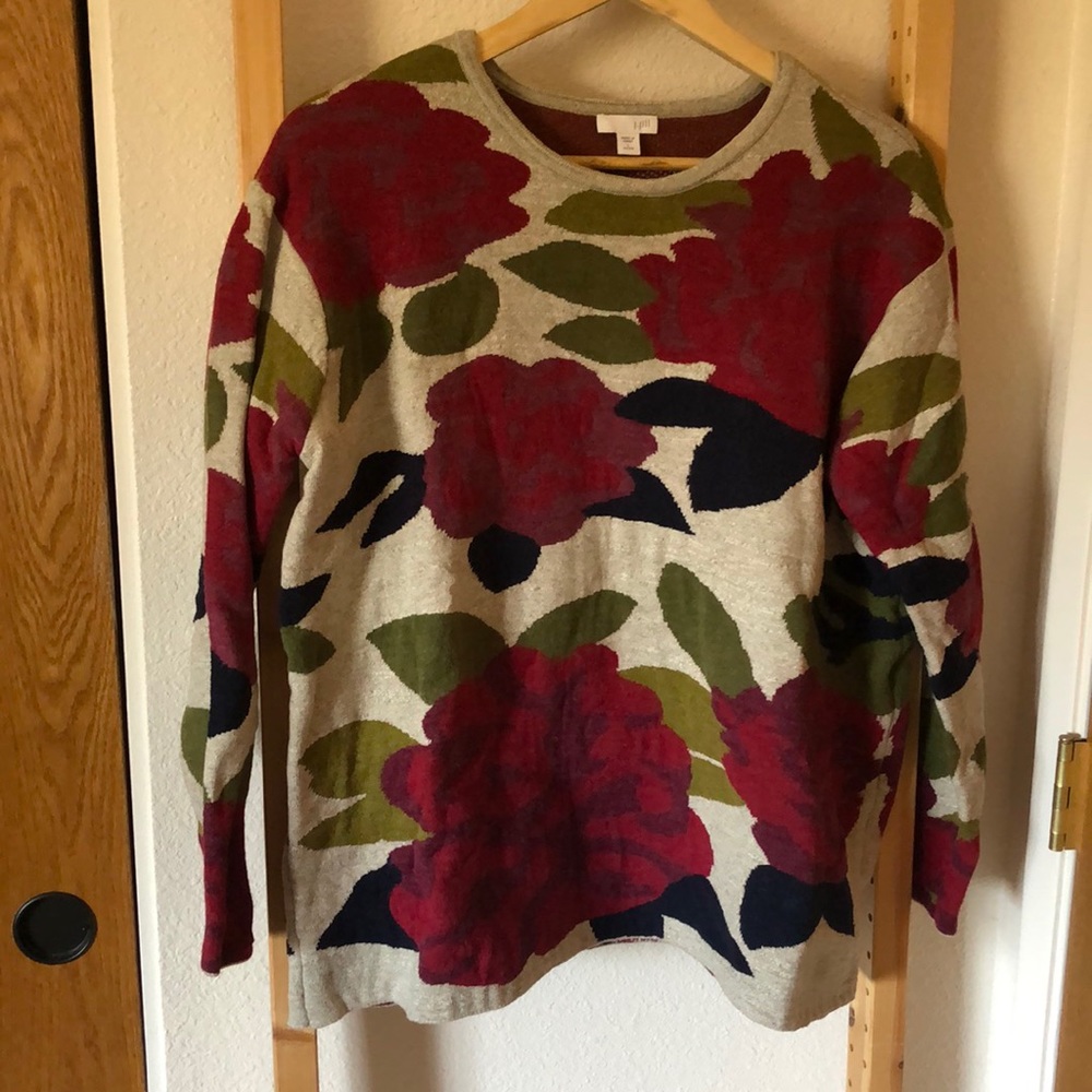 Floral Sweater